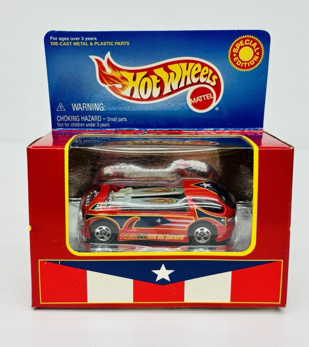 Hot Wheels Deora II Red Puerto Rico Copa Nacional New Sealed